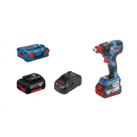 BOSCH GDX 18V-200 C smūginis veržliasukis 2x5 Ah L-Boxx